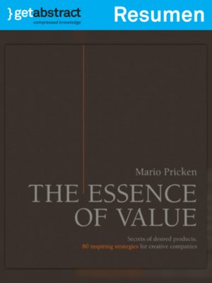 cover image of La esencia del valor (resumen)